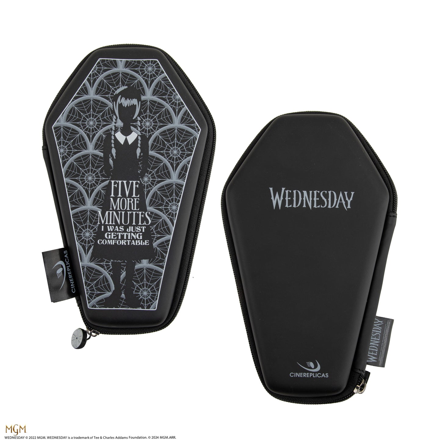 Wednesday Coffin Stationery Set
