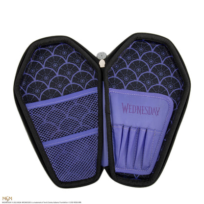 Wednesday Coffin Stationery Set