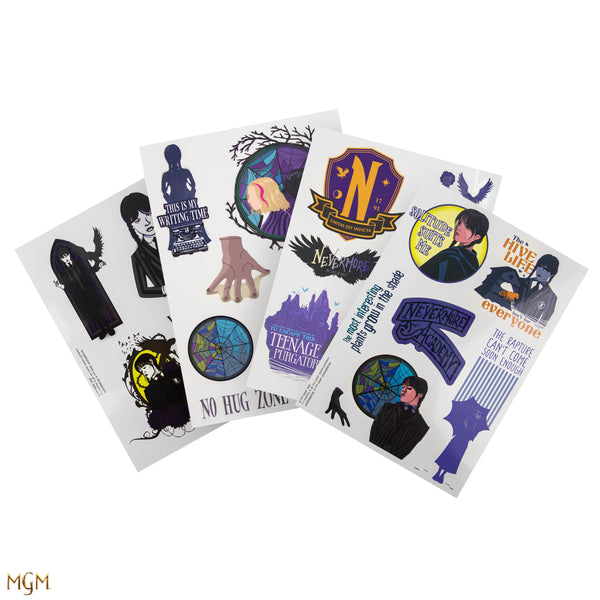 Wednesday Temporary Tattoos (23 tattoos)