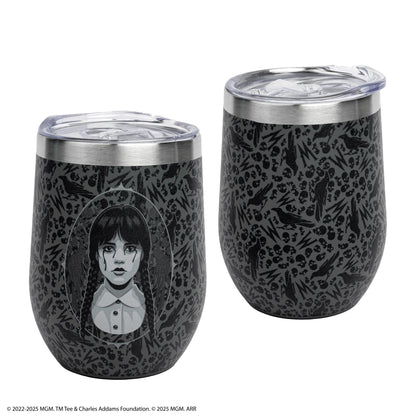 Black Tears Insulated Travel Mug