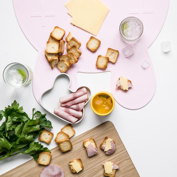Set de Table en Silicone Lapin Powder Pink
