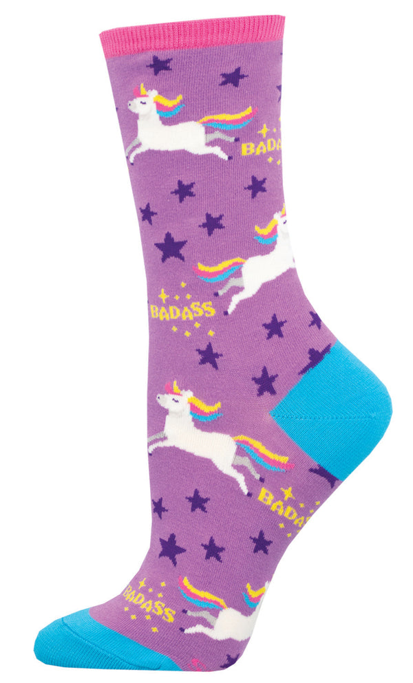 BADASS Unicorn Socks