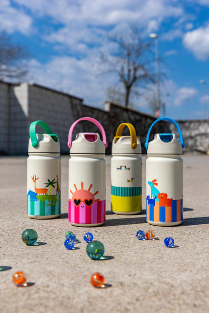 Stainless steel water bottle CHERRY POP