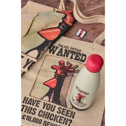 Wallace & Gromit Wanted Metal Water Bottle – 500 ml