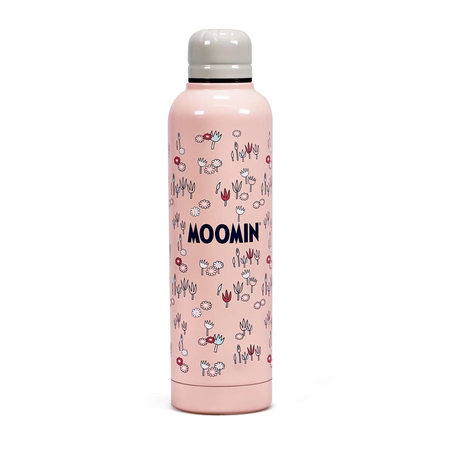 Pink Moomin Metal Bottle - 500ml