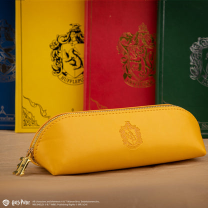 Hufflepuff faux leather pencil case