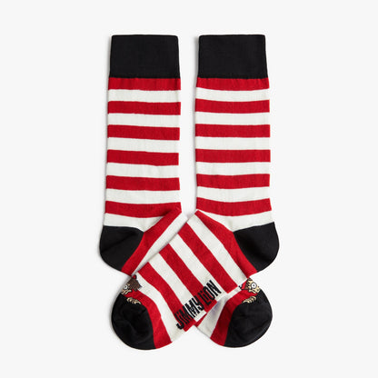 Chaussettes Charlie Peek-A-Boo - Rayures