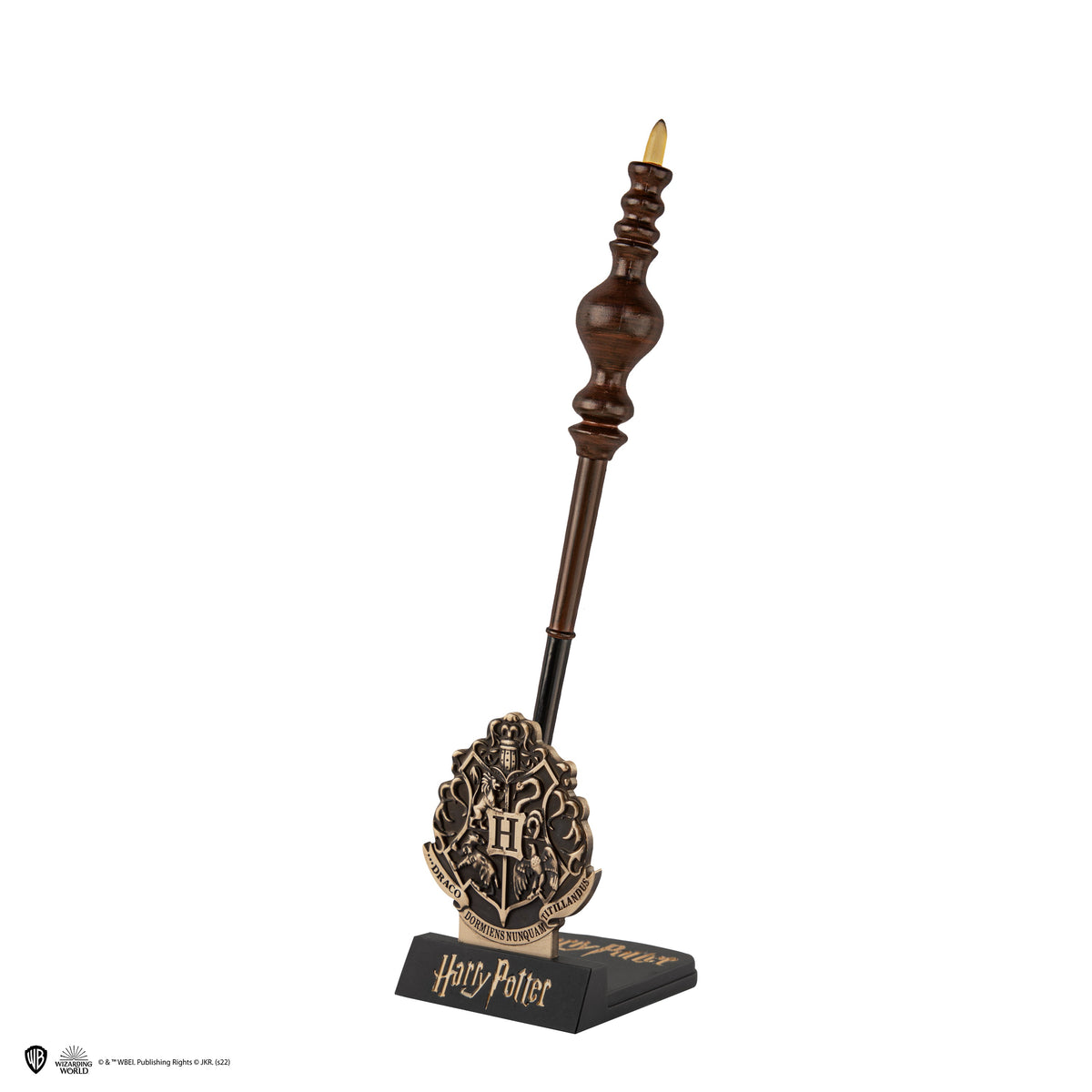 Wand pen with stand & Minerva McGonagall lenticular bookmark