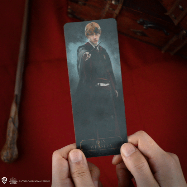 *Wand pen with stand & lenticular Ron Weasley bookmark
