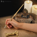 Wand pen with stand & Voldemort lenticular bookmark