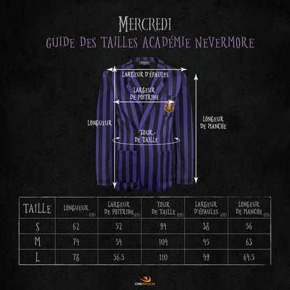 Nevemore Academy Violet Blazer