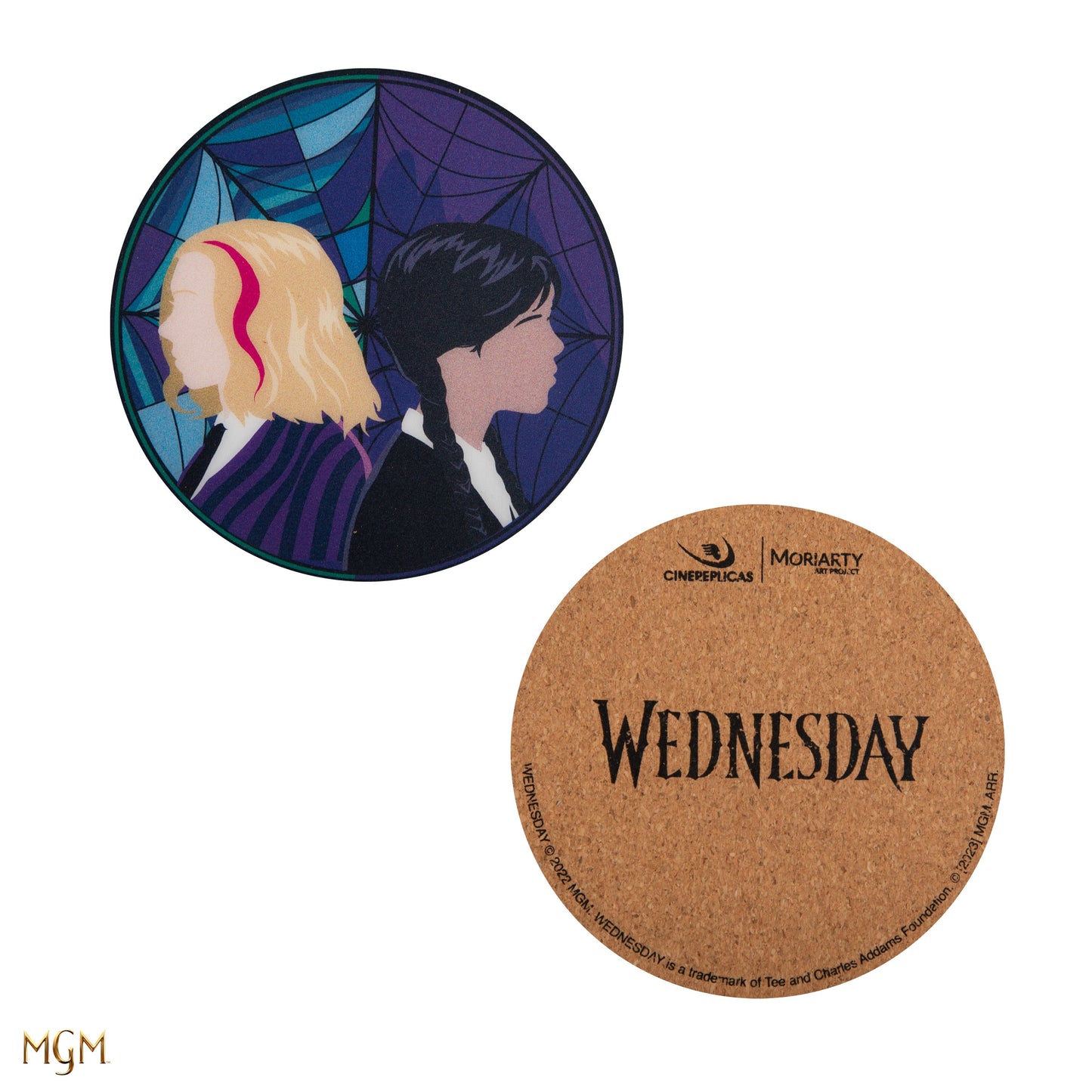 Set of 4 Wednesday Coasters