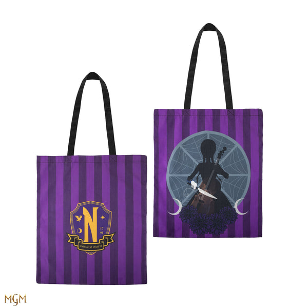 Wednesday and her Cello Tote Bag