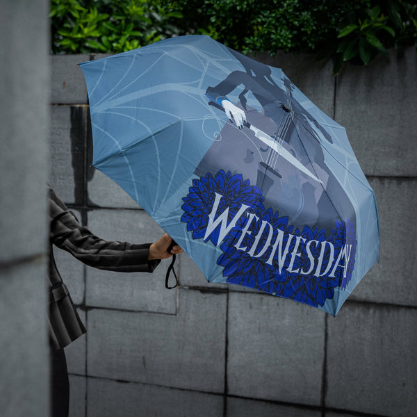 Wednesday Umbrella and her cello