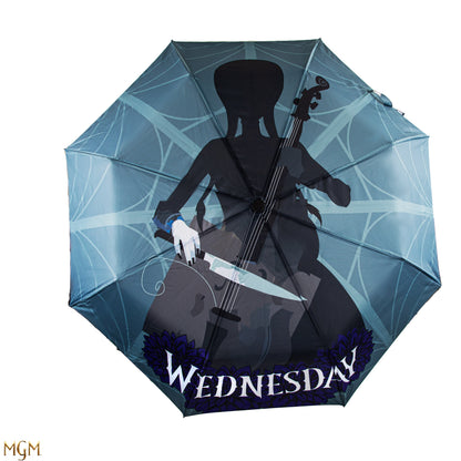 Wednesday Umbrella and her cello