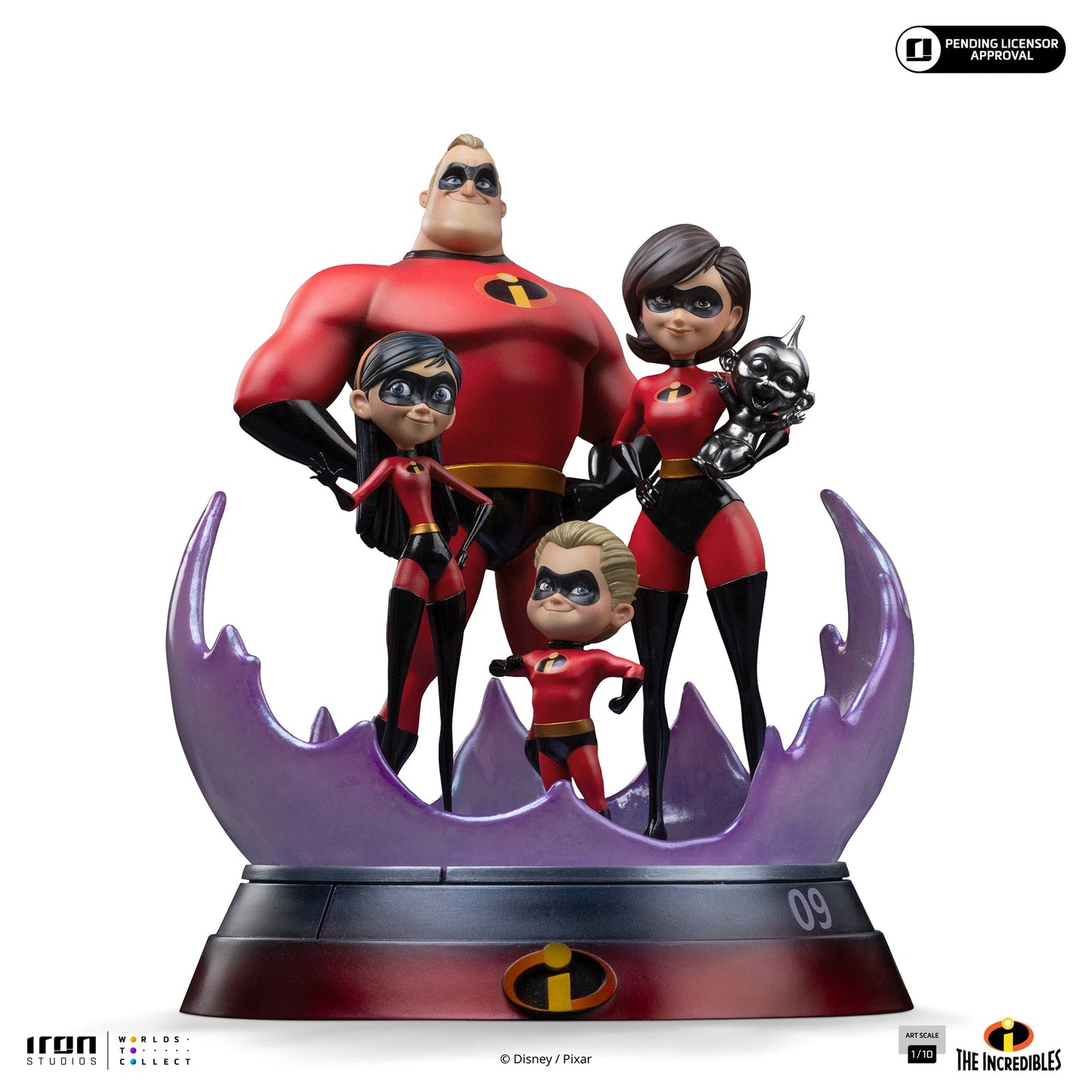 Pre-Order - The Incredibles Diorama Statue - The Incredibles - Art Scale 1/10 - Iron Studios