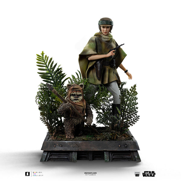 Pre-Order - Leia and Wicket Statue - Star Wars Episode VI - Art Scale 1/10 - Iron Studios