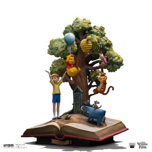 Pre-Order - Winnie the Pooh and Friends Statue (100th Anniversary) - Disney Classics - Deluxe Art Scale 1/10 - Iron Studios