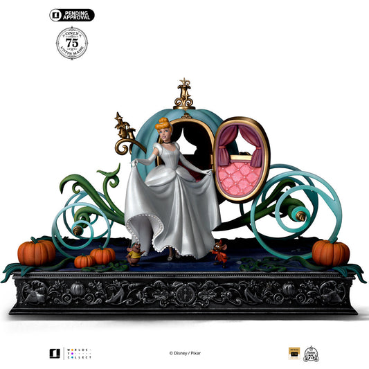 Pre-Order - Cinderella Deluxe Statue (75th Year Anniversary Version) - Disney Classics - Art Scale 1/10 - Iron Studios