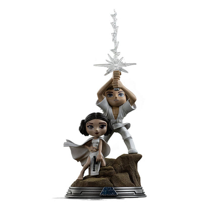 Pre-Order - Luke and Leia Statue - Star Wars - MiniCo - Iron Studios