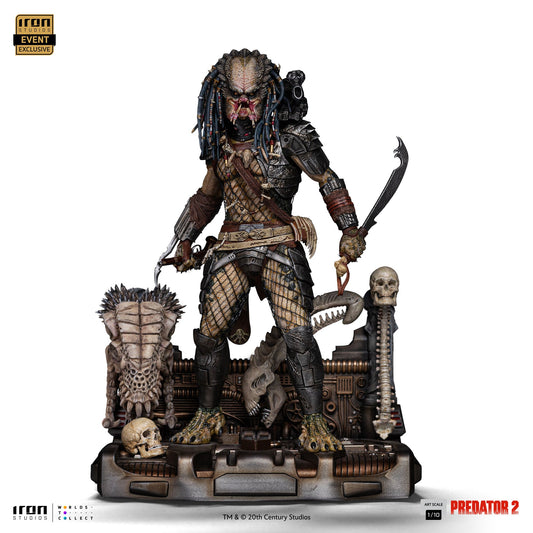 Elder Predator Statue (CCXP Event Exclusive 2025) - Predator 2 - Art Scale 1/10 - Iron Studios