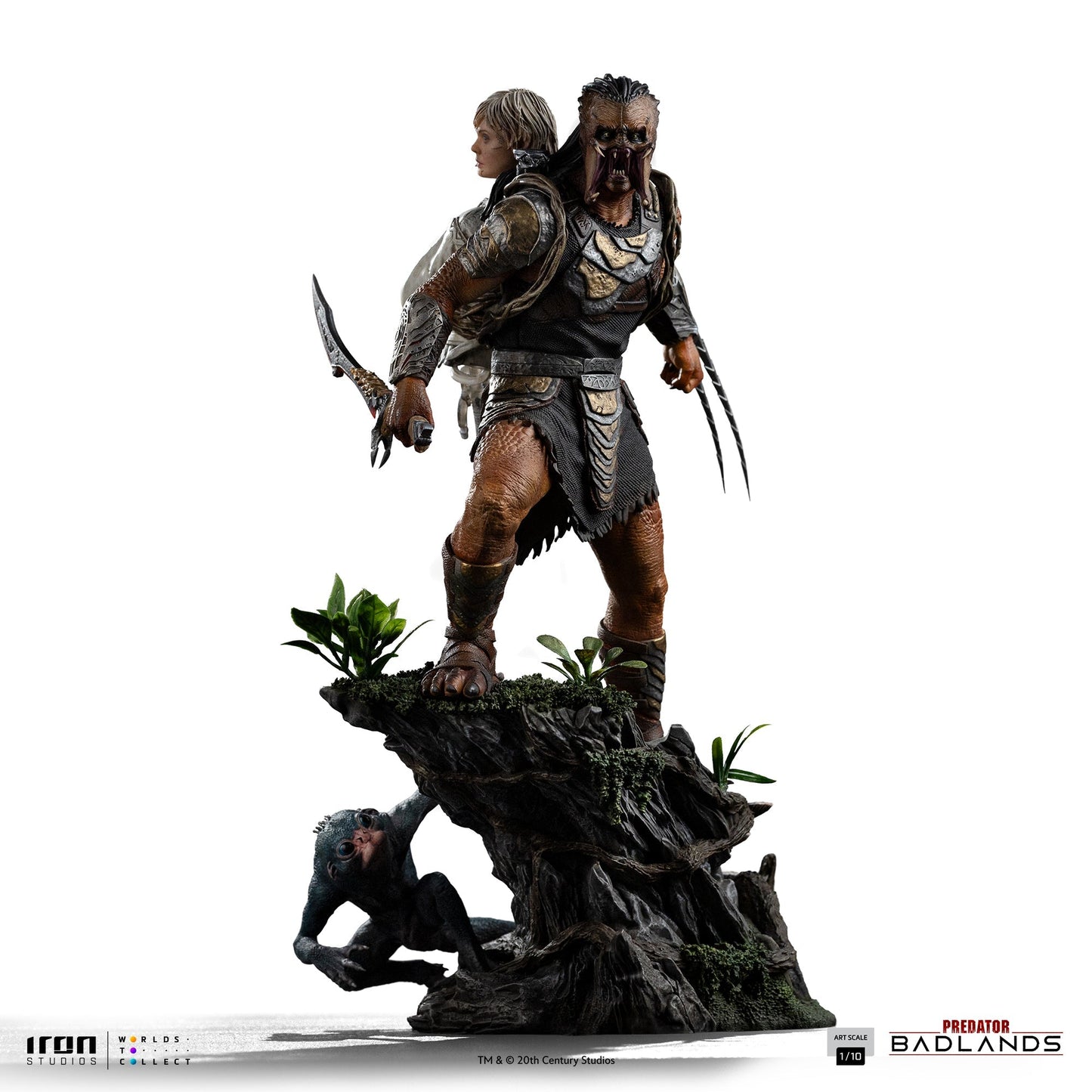 Pre-Order - Predator Dek & Thia Statue - Predator: Badlands - Art Scale 1/10 - Iron Studios