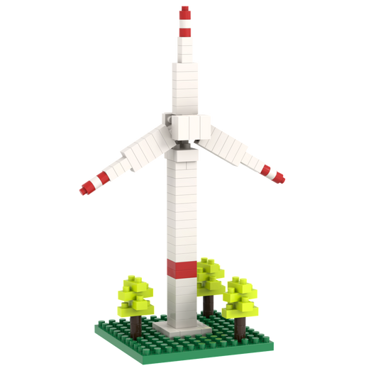 BRIXIES Postcard Windmill