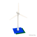 BRIXIES Plus Windrad / Windmill