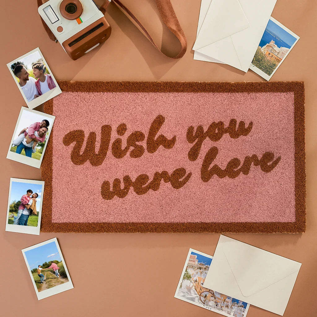 Paillasson « Wish you were here » – Fisura – vue 3