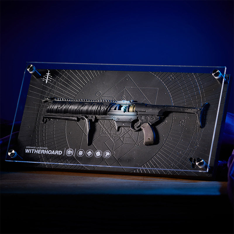Destiny Exotic Armory Collection Replica Plaque "Witherhoard"