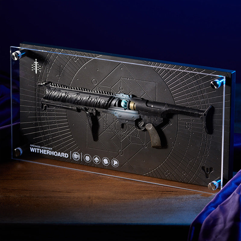 Destiny Exotic Armory Collection Replica Plaque "Witherhoard"