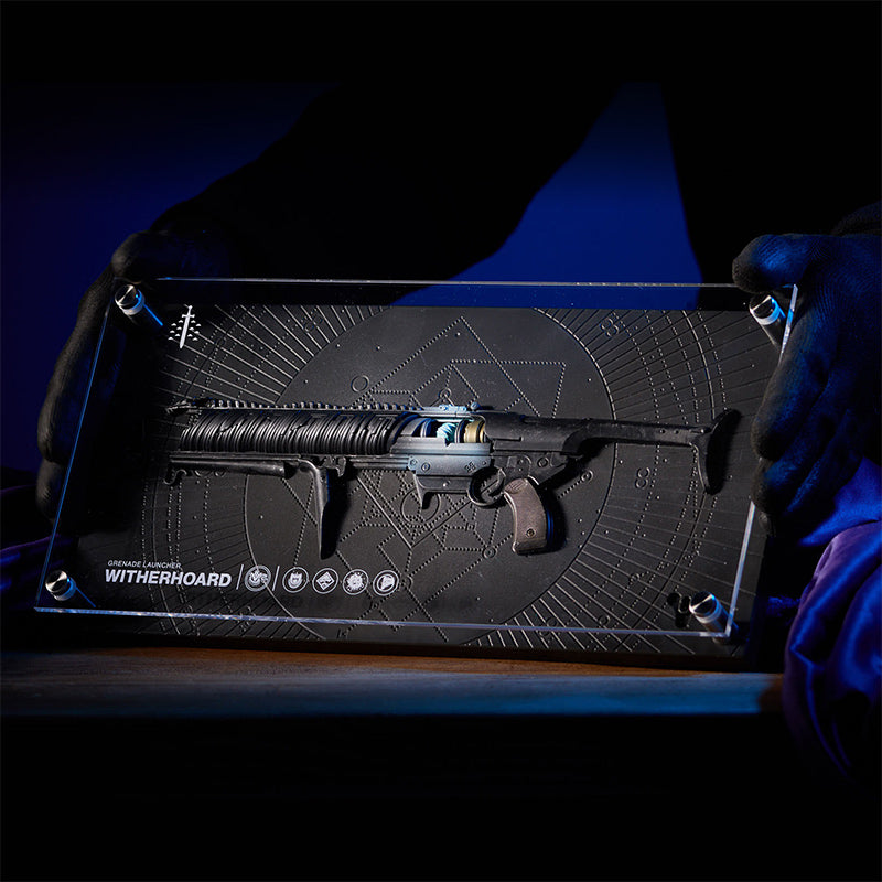 Destiny Exotic Armory Collection Replica Plaque "Witherhoard"