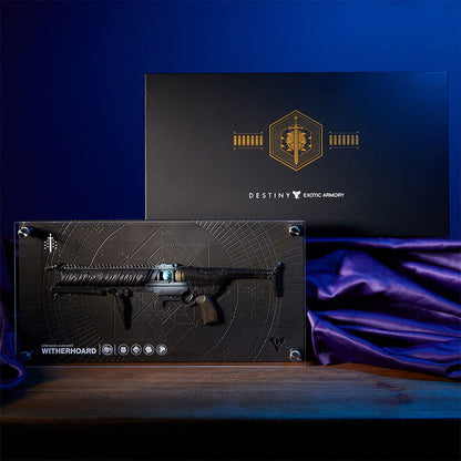 Destiny Exotic Armory Collection Replica Plaque "Witherhoard"