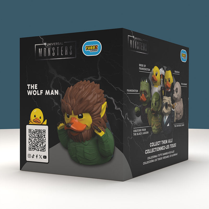 Canard Universal Monsters: Le Loup-Garou TUBBZ (Boxed Edition)