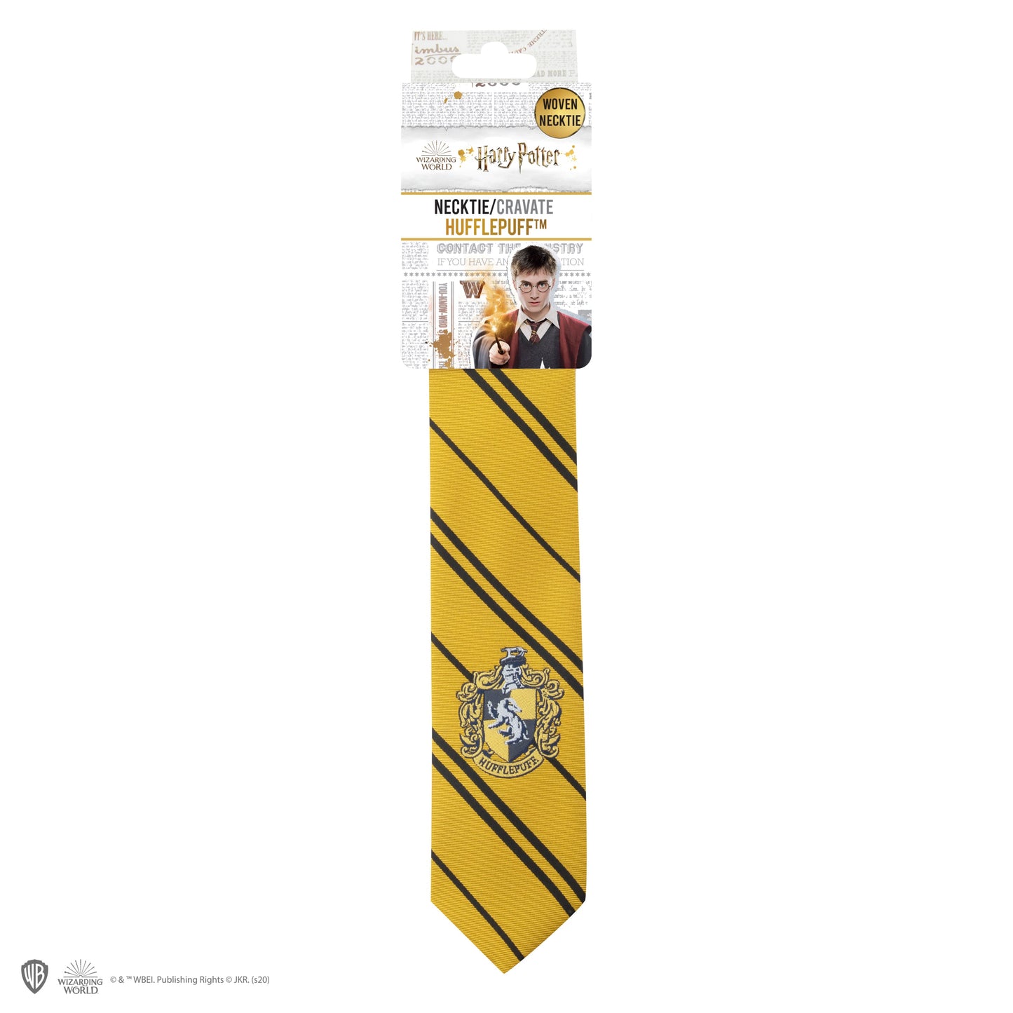 Hufflepuff Adult Woven Tie
