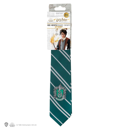 Children's Slytherin Woven Crest Tie