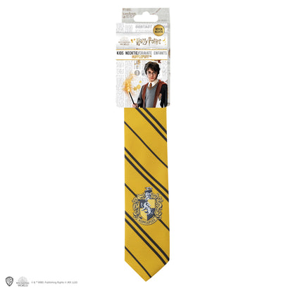 Hufflepuff Woven Crest Tie Kids