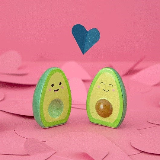 Salt and Pepper Happy Avocados