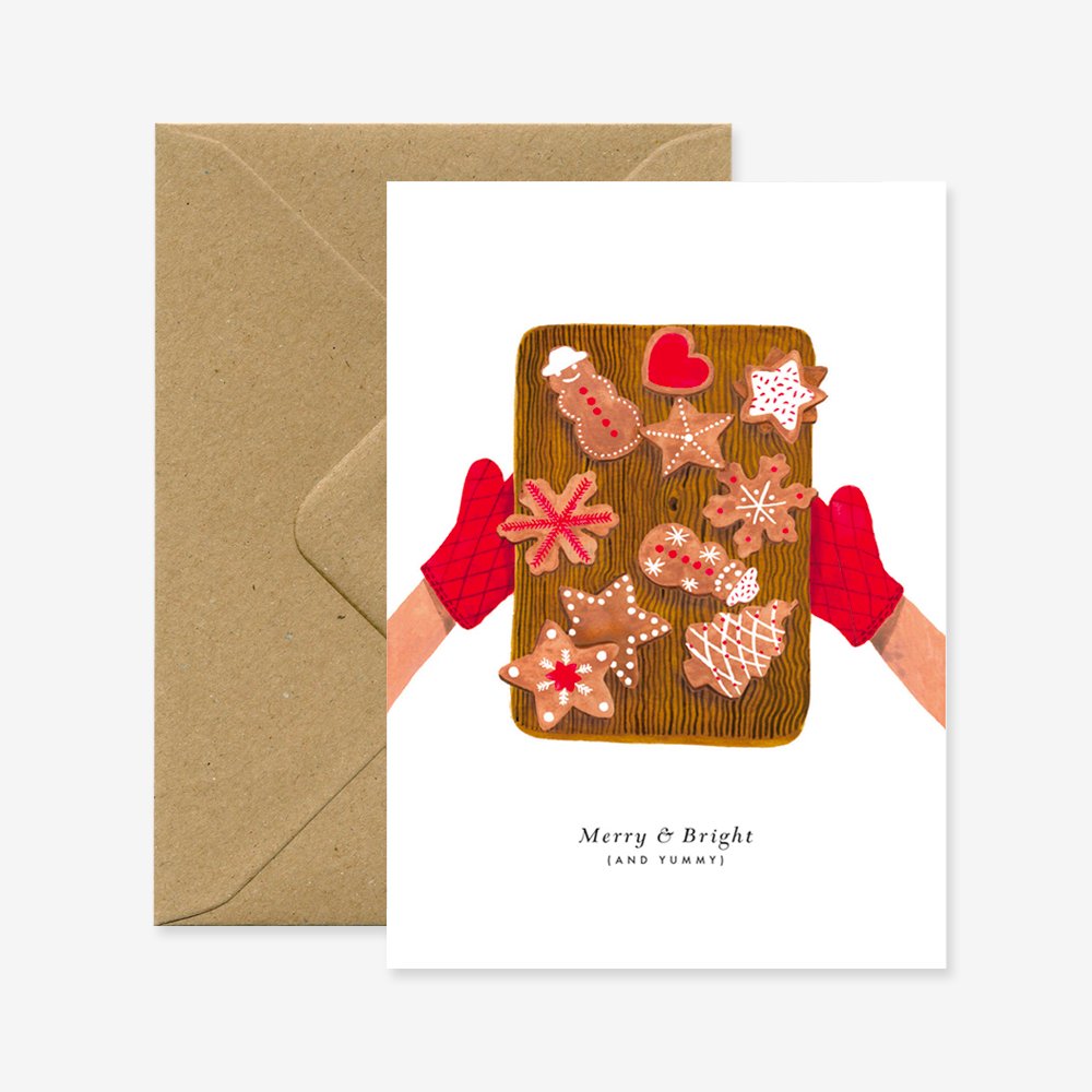 Xmas cookies - Greeting card