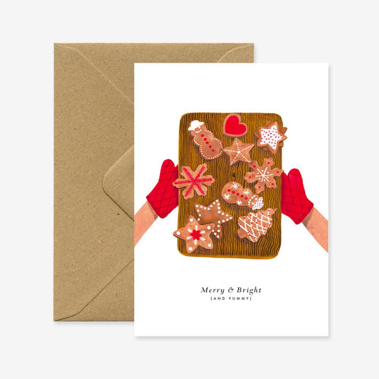 Xmas cookies - Greeting card