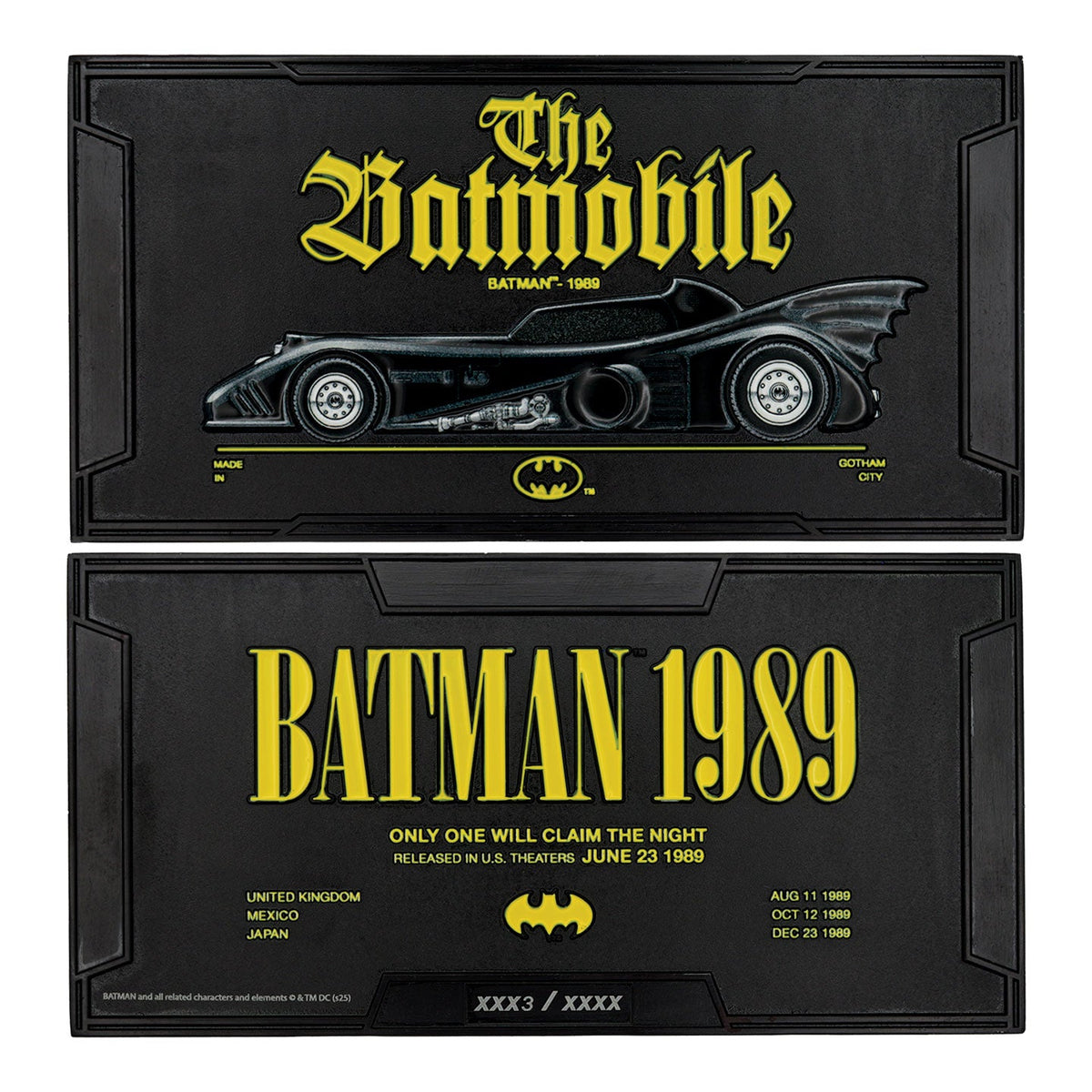 Batman Ingot Collector - Batmobile XL