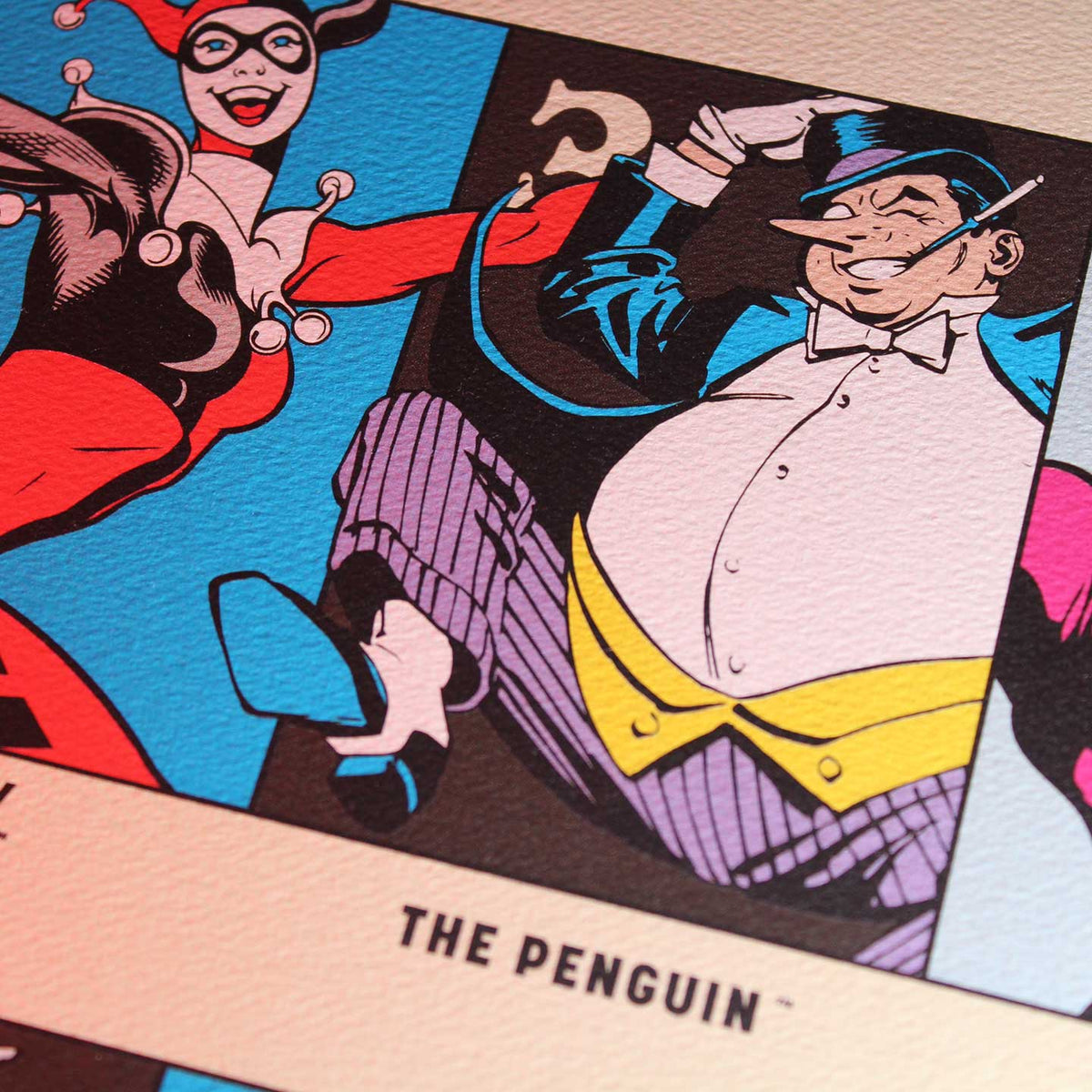 Collector Poster A3 DC 90th Anniversary Villains