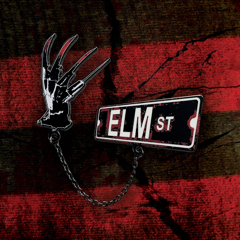 Set de pin's A Nightmare on Elm St