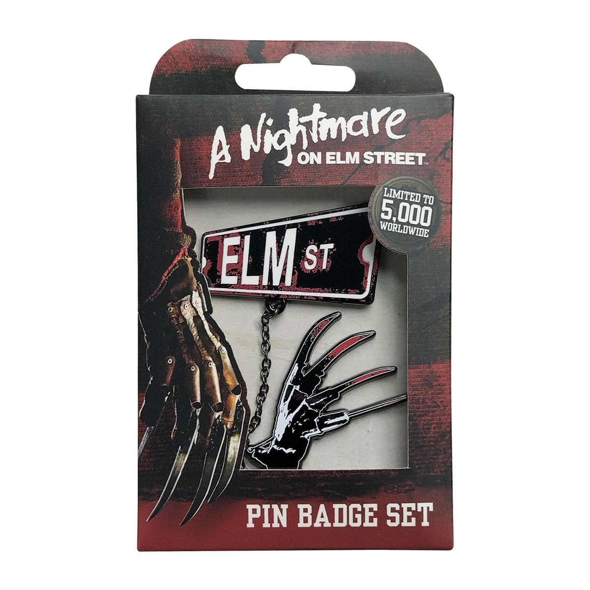A Nightmare on Elm St Pin Set