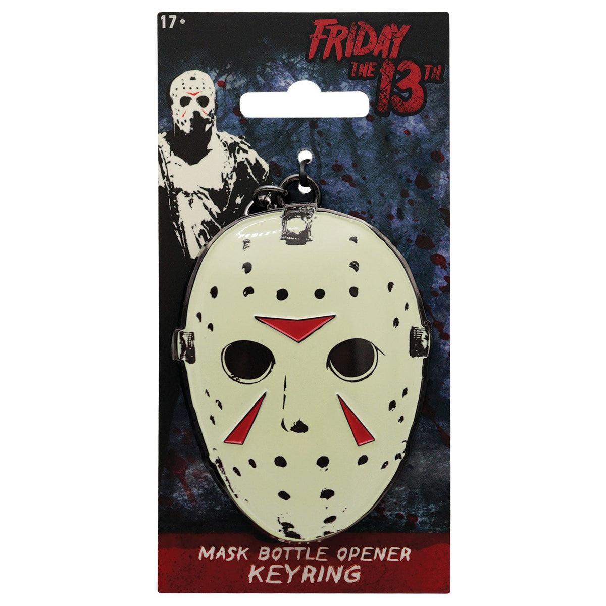 Friday the 13th Keychain - Hockey Mask