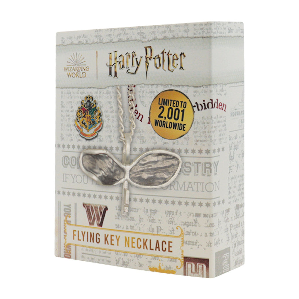 Collier Harry Potter - .999 Silver Plated Flying Key