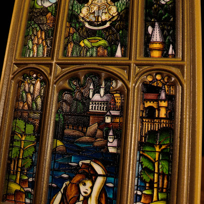 Plaque résine Harry Potter - Mermaid Stained Glass Window