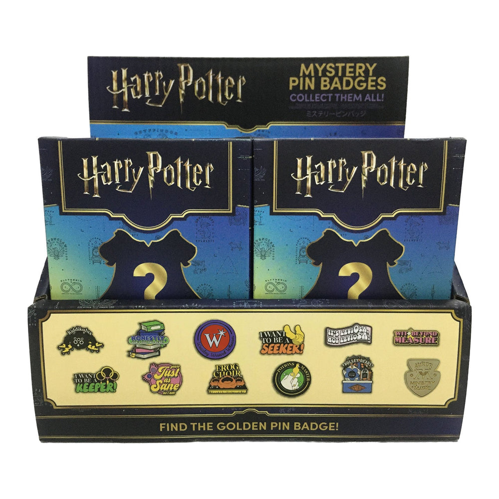 Boîte de 12 blind boxes Harry Potter - Pin's mystère