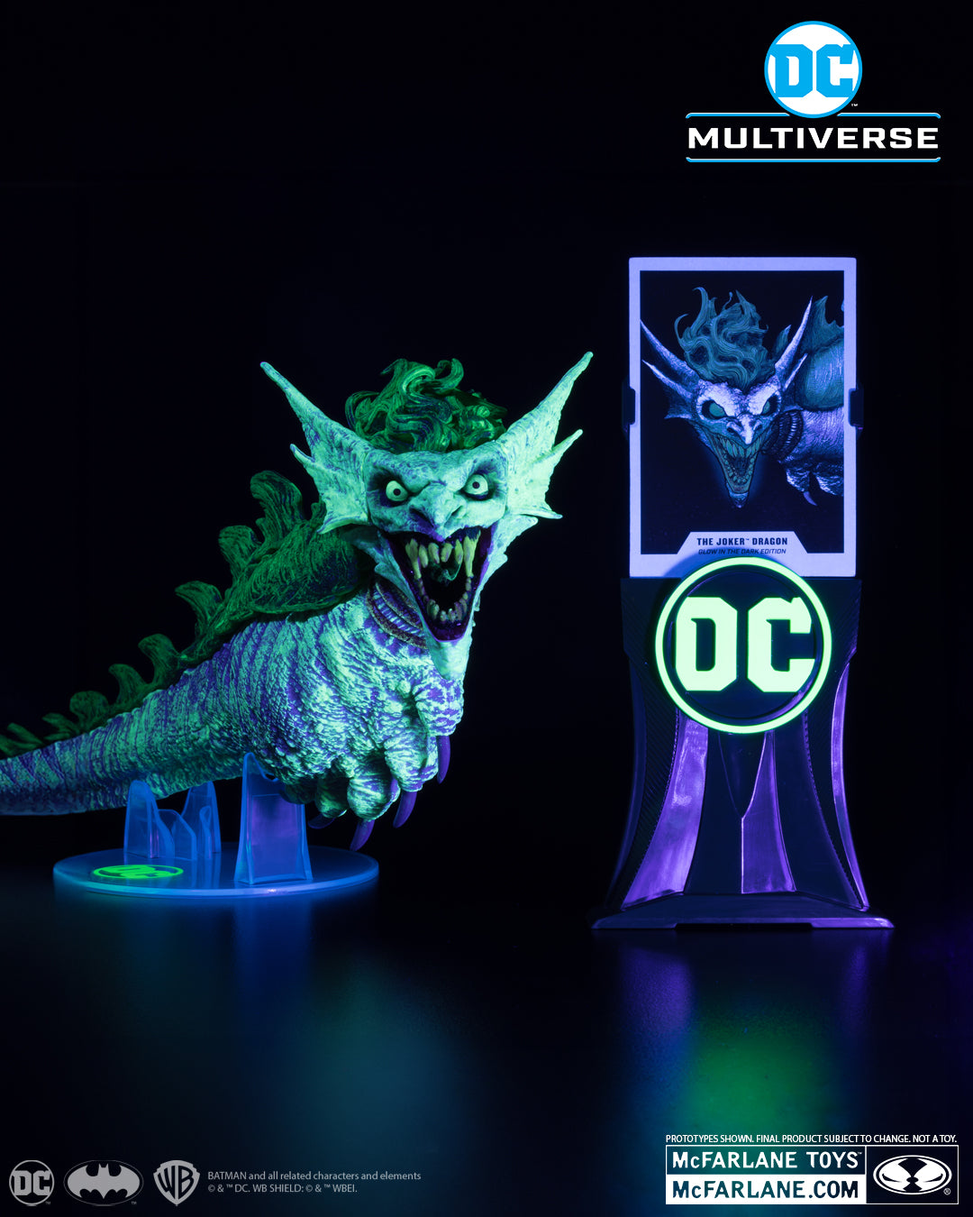De Joker Dragon (Dark Nights: Metal) Glow In The Dark Edition (Gouden Label)