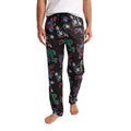 Marvel Comics Presents Spider-Man, Punisher & Hulk All-Over Print Men’s Black Sleep Pajama Pants